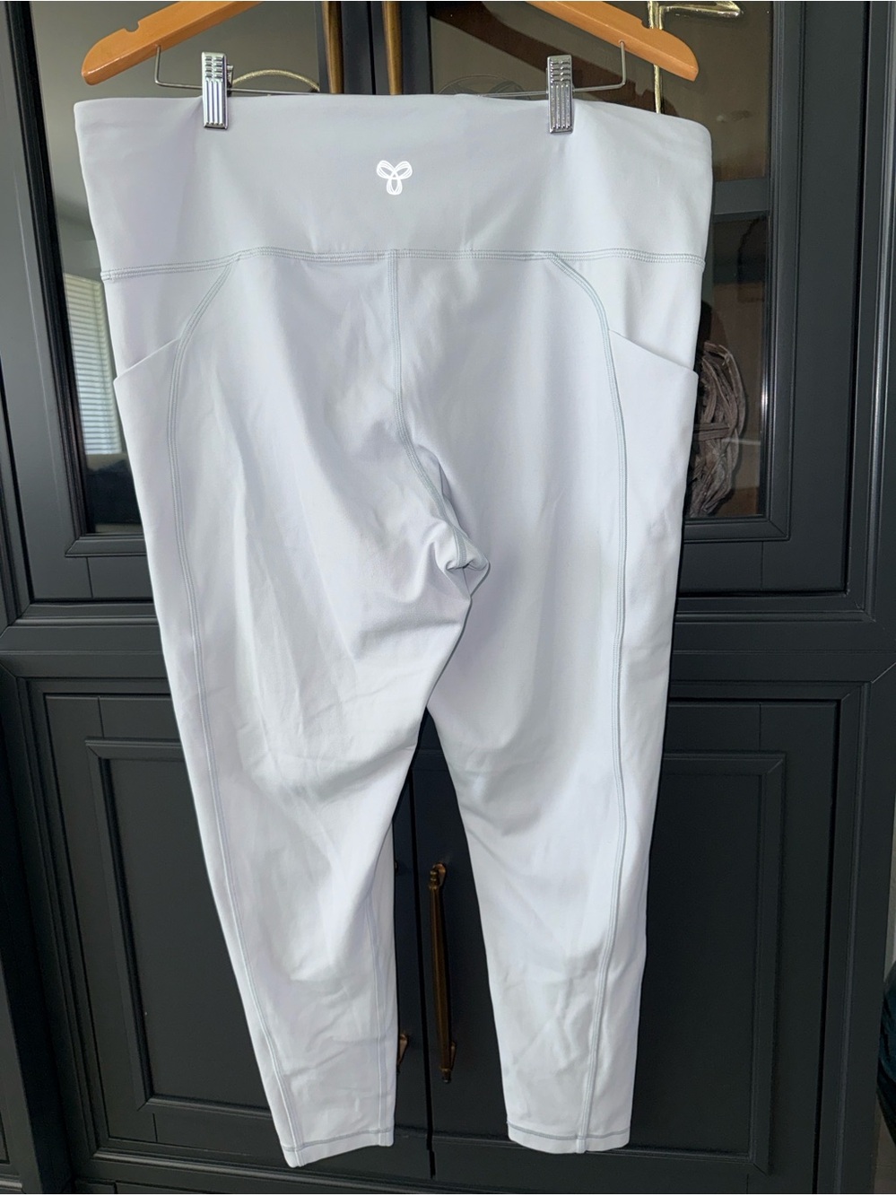 TNA Pale Baby Blue High-Rise Performance Leggings